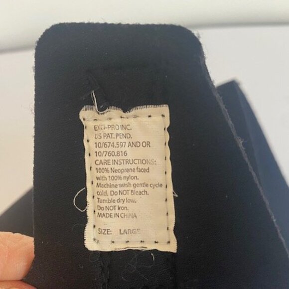 EXO-PRO Neoprene Black Face Mask | Size Large - Picture 5 of 5